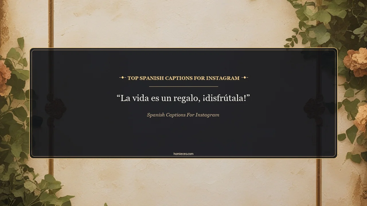 Best Spanish Captions for Instagram - Spanish Captions for Instagram