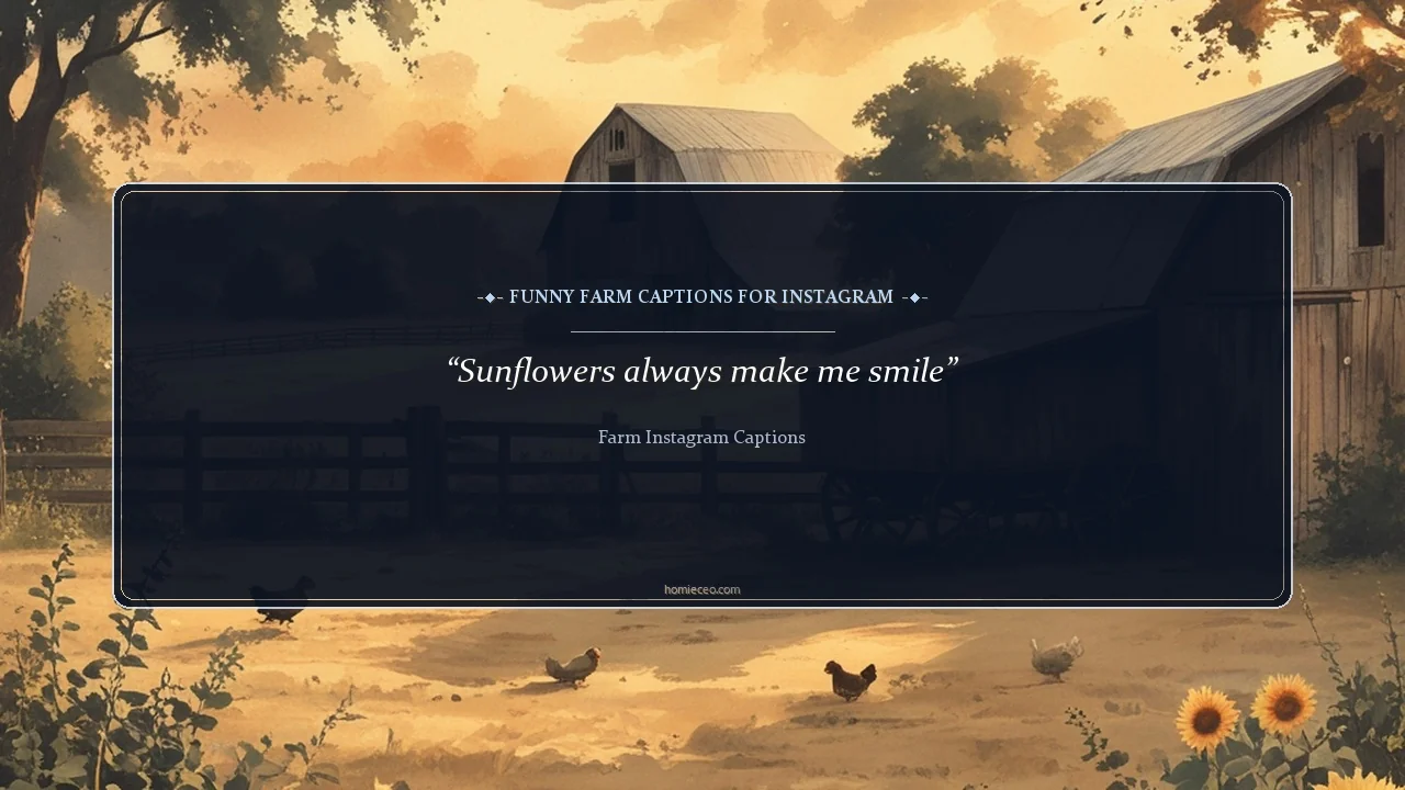 Funny Farm Lines for Instagram - Farm Instagram Captions