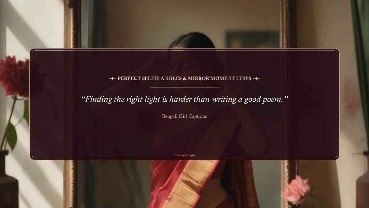 Bengali Girl Selfie Quotes - Bengali Girl Captions
