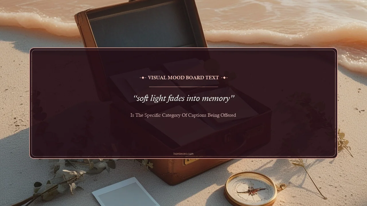 Aesthetic Vacation Ending Quotes - is the specific category of captions being offered
