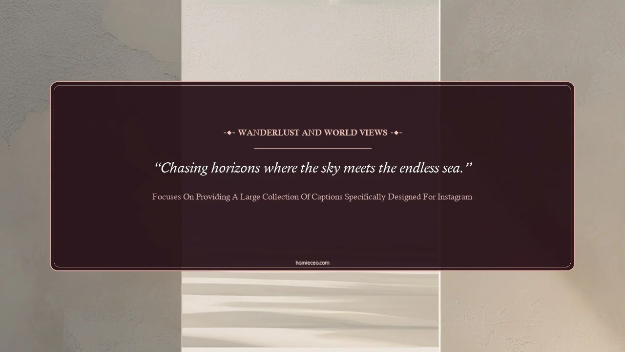 Good Instagram Quotes for Travel - focuses on providing a large collection of captions specifically designed for Instagram
