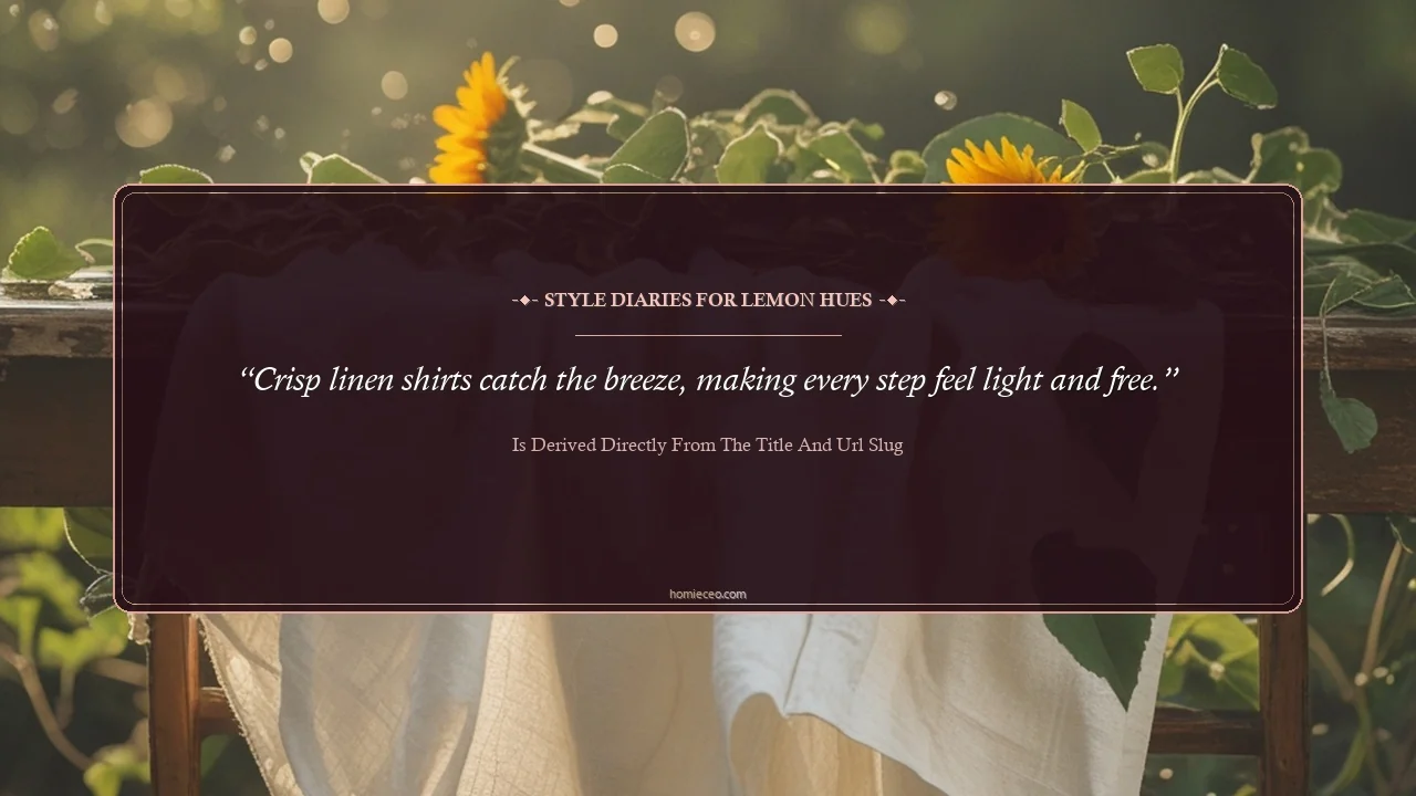 Yellow Outfit Quotes for Instagram - is derived directly from the title and URL slug