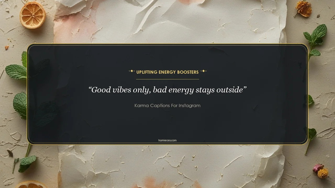 Positive Karma Quotes for Instagram - Karma Captions for Instagram
