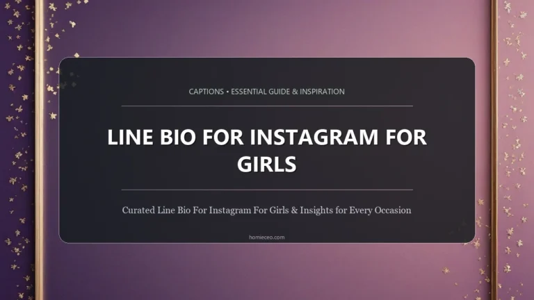2 Line Bio for Instagram for Girls