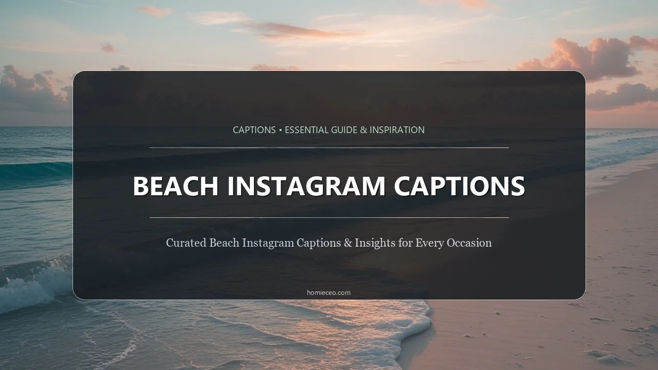 Beach Instagram Captions