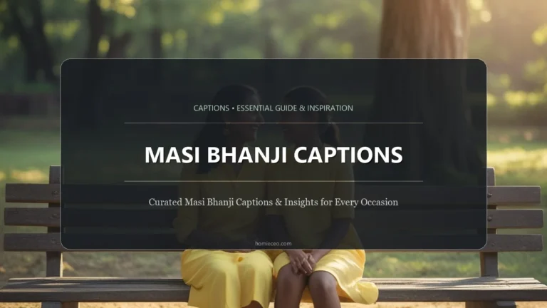 Masi Bhanji Captions