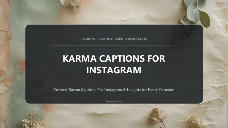Karma Captions for Instagram