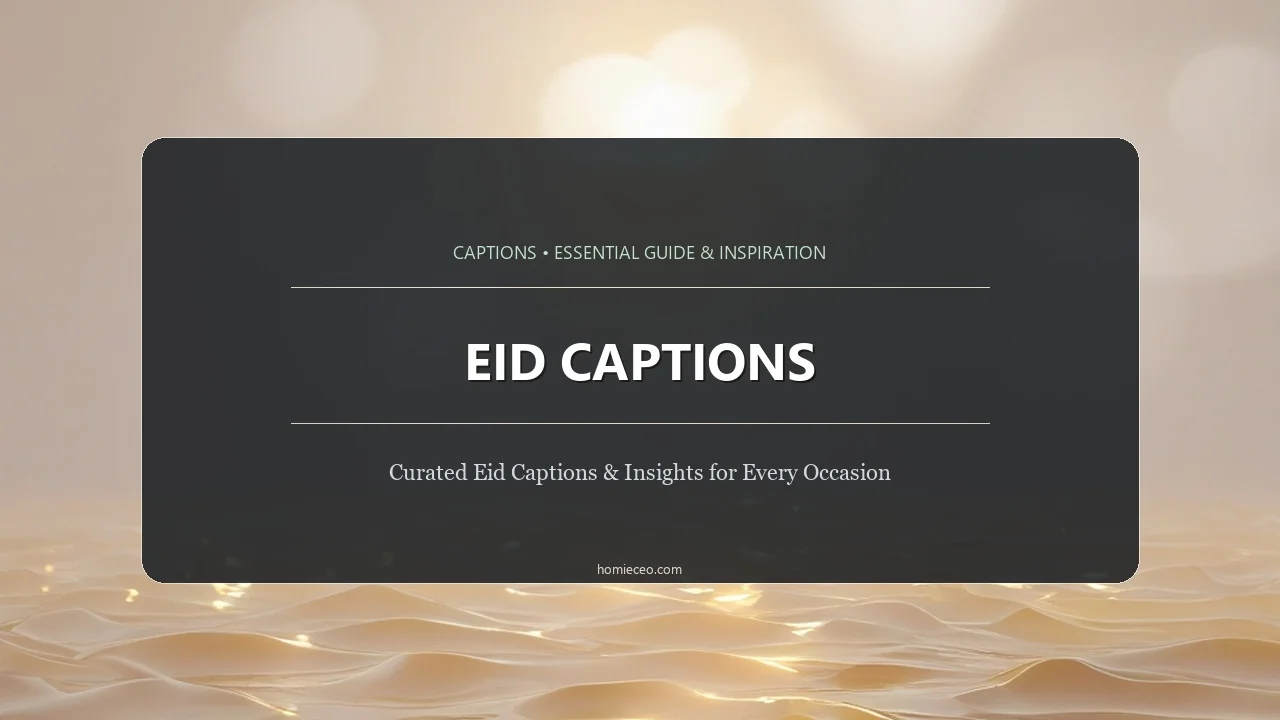 Eid Captions
