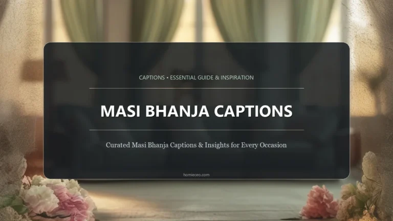 Masi Bhanja Captions