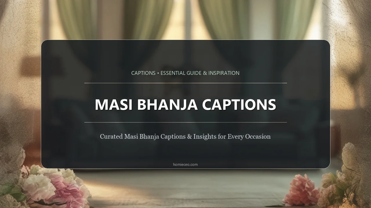 Masi Bhanja Captions