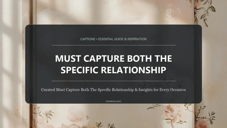 must capture both the specific relationship