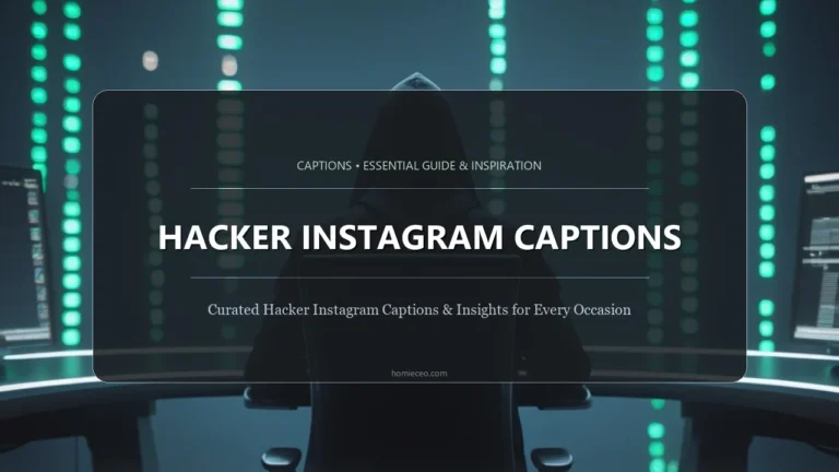 Hacker Instagram Captions