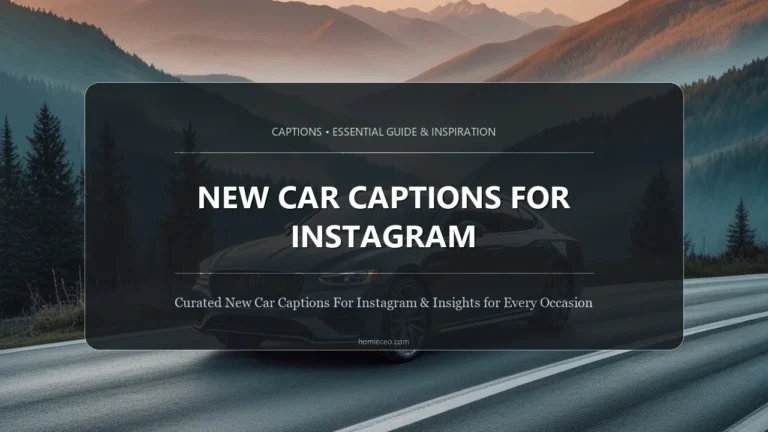 New car captions for Instagram