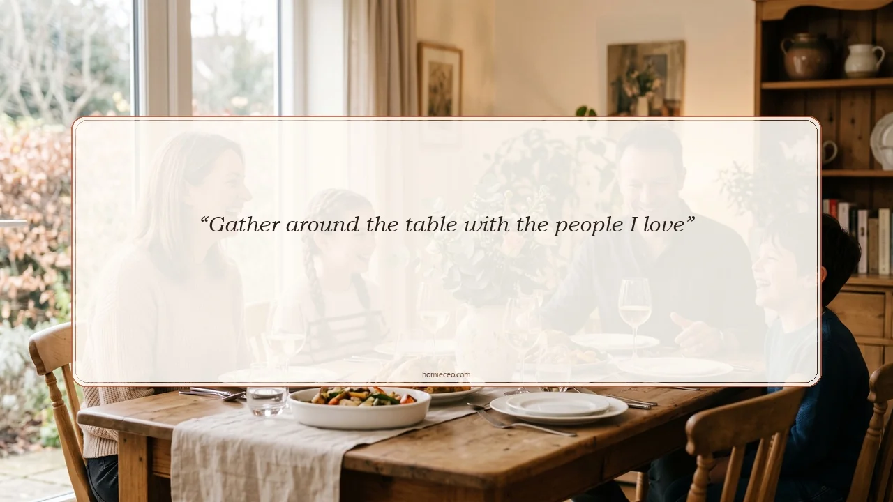 Family Dinner Time Quotes for Instagram - Family Time Captions for Instagram