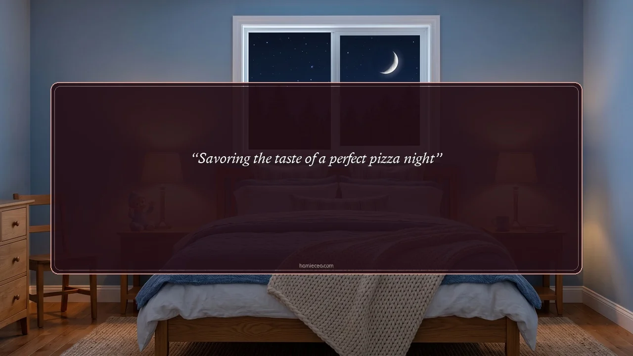 Good Night Captions for Foodies - Good Night Captions