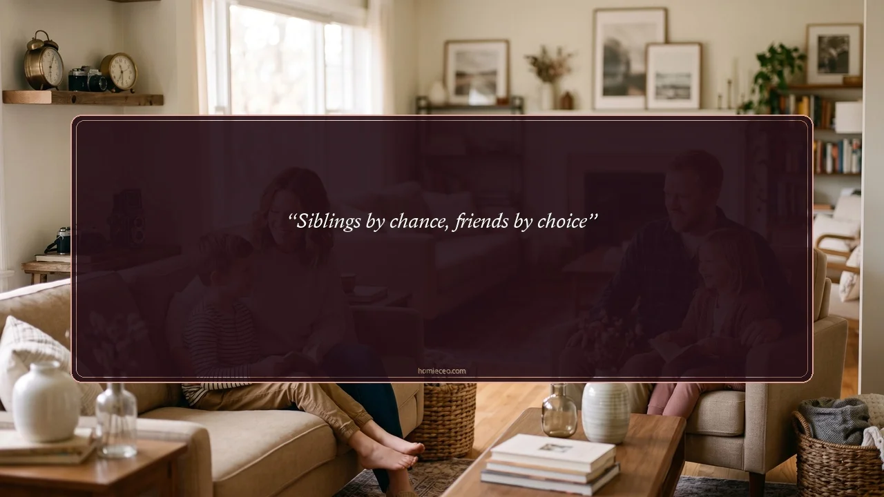 Brother Sister Quotes for Instagram - Family Time Captions for Instagram