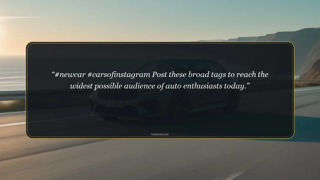 Trending New Car Tags for Instagram - New Car Captions for Instagram