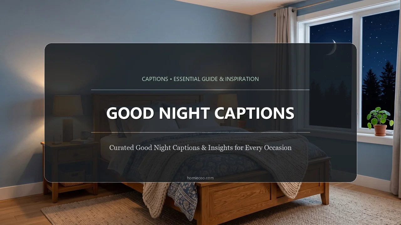 Good Night Captions